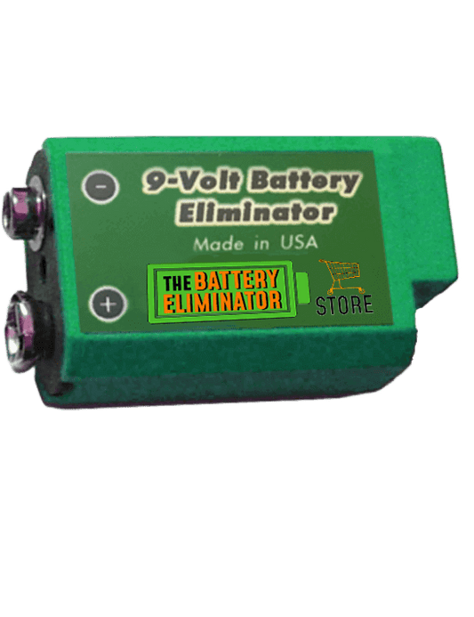 9 Volt Wired/Active Cell - (provides positive and negative terminal access) - Battery Eliminator Store - Battery Replacement, aa battery to ac power, aaa to ac power, dc power, battery to usb, 9 volt battery to ac power, ac power adapter, 2 aa to ac power, 4 aa to ac power, 3 aaa to ac power, 9v to ac power, ac power supply adapter, cr123a, dummy cell, active cell, battery eliminator, replace battery, eliminate battery, remove battery, convert aa to ac power, 6 aa battery, 2 aa battery, 4 aa bat