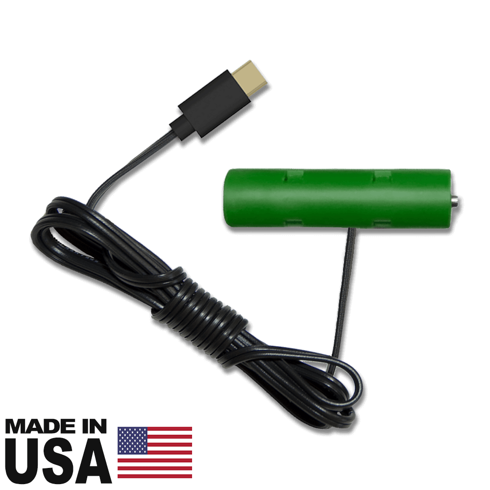 1 AA Battery Eliminator - 1.5 Volts - USB Powered-AA Battery Eliminators-Battery Eliminator Store-aa battery replacement, aa to ac power, aa to dc power, plug in battery, plug in aa battery, rechargeable aa battery, ac battery aa, power battery, aa to usb power, usb aa battery, aa to dc power, 4 aa battery eliminator, battery substitute