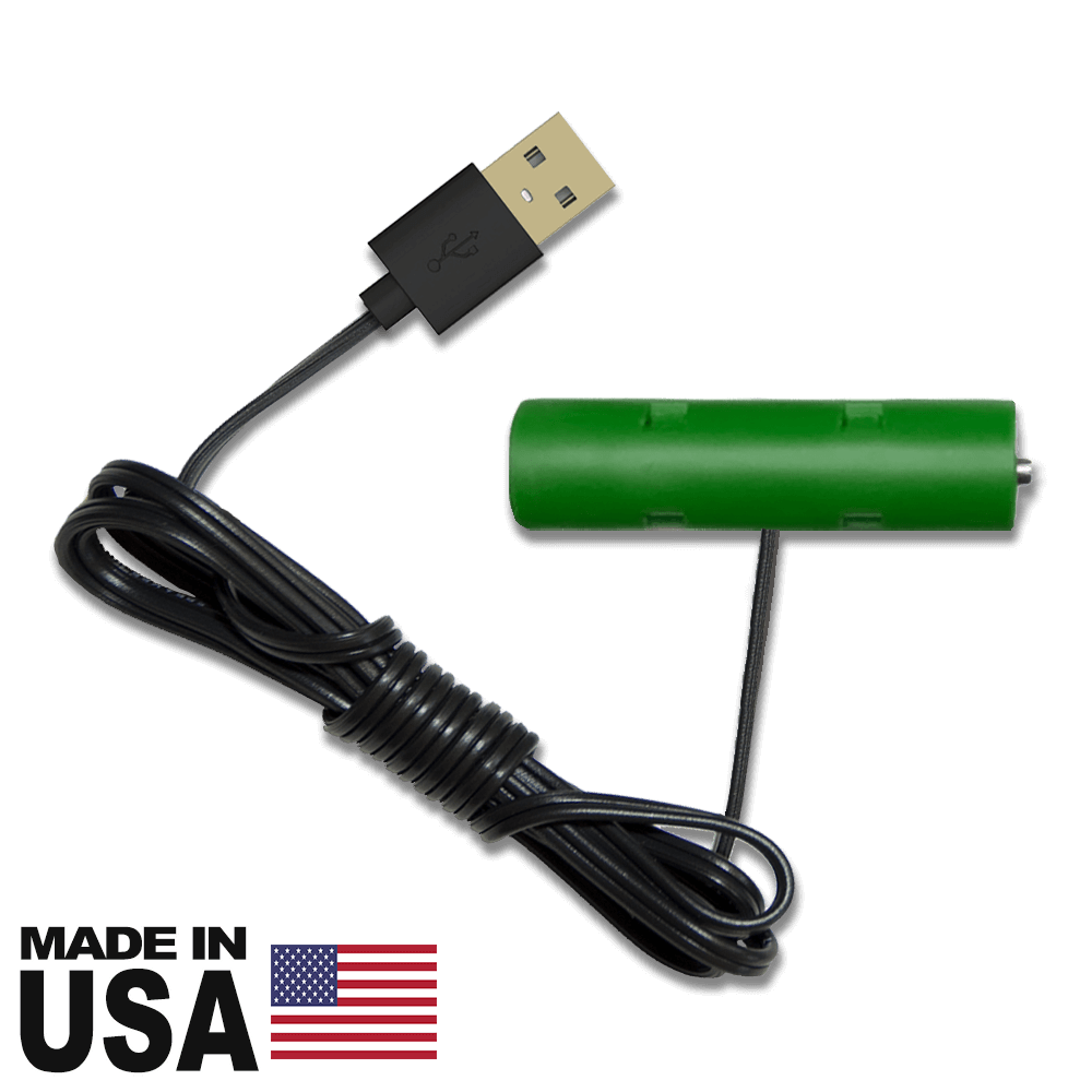1 AA Battery Eliminator - 1.5 Volts - USB Powered-AA Battery Eliminators-Battery Eliminator Store-aa battery replacement, aa to ac power, aa to dc power, plug in battery, plug in aa battery, rechargeable aa battery, ac battery aa, power battery, aa to usb power, usb aa battery, aa to dc power, 4 aa battery eliminator, battery substitute