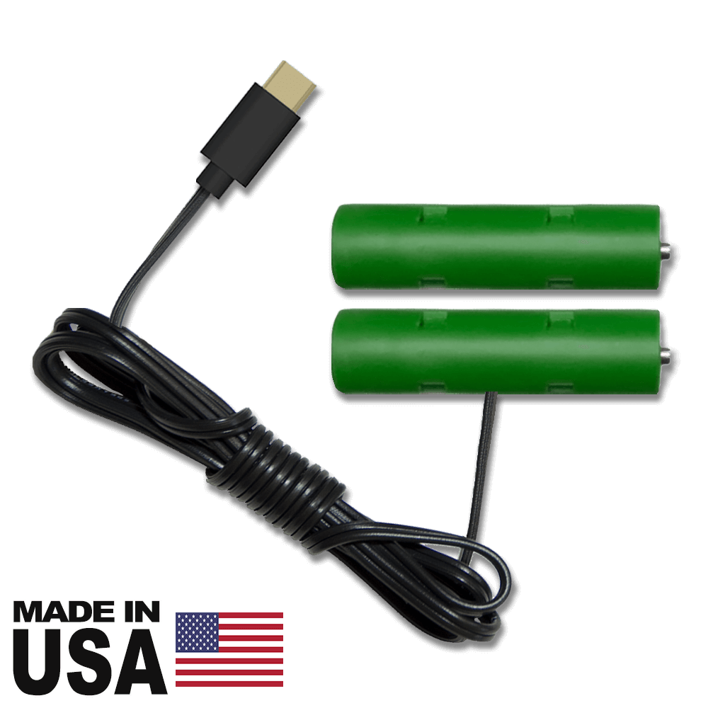 2 AA Battery Eliminator - 3 Volts - USB Powered-AA Battery Eliminators-Battery Eliminator Store-aa battery replacement, aa to ac power, aa to dc power, plug in battery, plug in aa battery, rechargeable aa battery, ac battery aa, power battery, aa to usb power, usb aa battery, aa to dc power, 4 aa battery eliminator, battery substitute