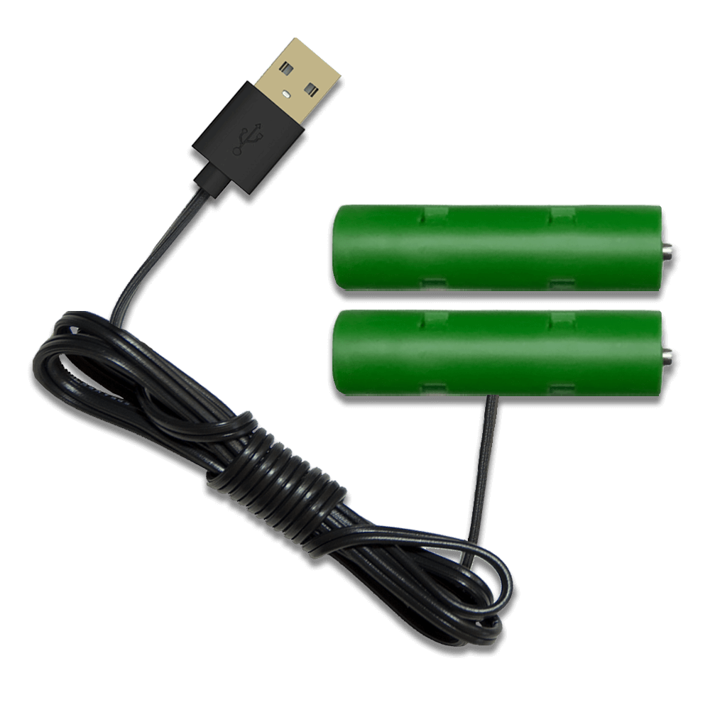 2 AA Battery Eliminator - 3 Volts - USB Powered-AA Battery Eliminators-Battery Eliminator Store-BE-2AA-USB-aa battery replacement, aa to ac power, aa to dc power, plug in battery, plug in aa battery, rechargeable aa battery, ac battery aa, power battery, aa to usb power, usb aa battery, aa to dc power, 4 aa battery eliminator, battery substitute