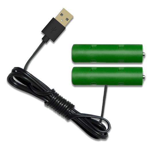 2 AA Battery Eliminator - 3 Volts - USB Powered-AA Battery Eliminators-Battery Eliminator Store-BE-2AA-USB-aa battery replacement, aa to ac power, aa to dc power, plug in battery, plug in aa battery, rechargeable aa battery, ac battery aa, power battery, aa to usb power, usb aa battery, aa to dc power, 4 aa battery eliminator, battery substitute