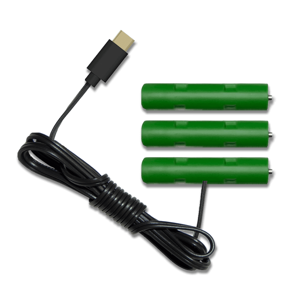 3 AAA Battery Eliminator - 4.5 Volts - USB Powered - Battery Eliminator Store - Battery Replacement, aa battery to ac power, aaa to ac power, dc power, battery to usb, 9 volt battery to ac power, ac power adapter, 2 aa to ac power, 4 aa to ac power, 3 aaa to ac power, 9v to ac power, ac power supply adapter, cr123a, dummy cell, active cell, battery eliminator, replace battery, eliminate battery, remove battery, convert aa to ac power, 6 aa battery, 2 aa battery, 4 aa battery, 9 volt ac, 120v bat