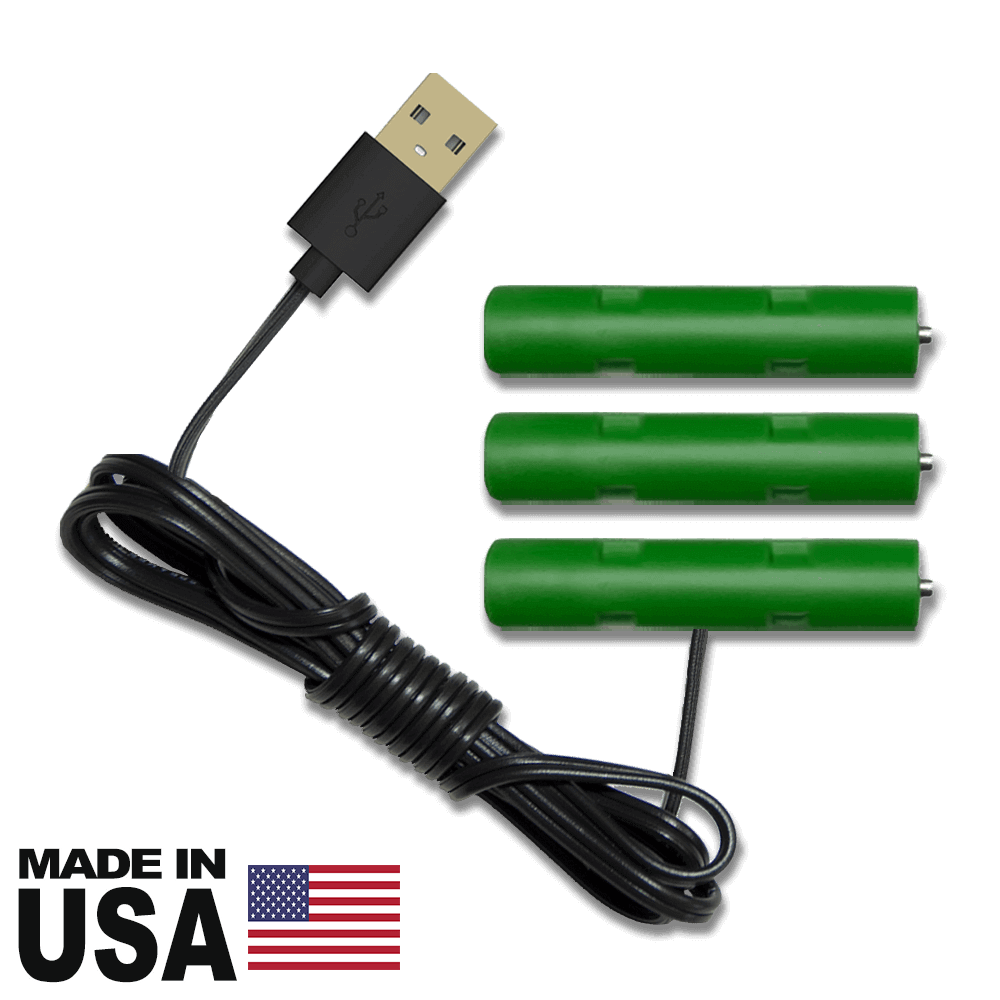 3 AAA Battery Eliminator - 4.5 Volts - USB Powered - Battery Eliminator Store - Battery Replacement, aa battery to ac power, aaa to ac power, dc power, battery to usb, 9 volt battery to ac power, ac power adapter, 2 aa to ac power, 4 aa to ac power, 3 aaa to ac power, 9v to ac power, ac power supply adapter, cr123a, dummy cell, active cell, battery eliminator, replace battery, eliminate battery, remove battery, convert aa to ac power, 6 aa battery, 2 aa battery, 4 aa battery, 9 volt ac, 120v bat