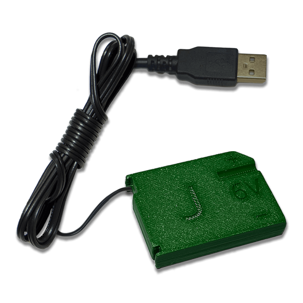 J Battery Eliminator, 1 Battery, 6 Volts - USB Powered - Battery Eliminator Store - Battery Replacement, aa battery to ac power, aaa to ac power, dc power, battery to usb, 9 volt battery to ac power, ac power adapter, 2 aa to ac power, 4 aa to ac power, 3 aaa to ac power, 9v to ac power, ac power supply adapter, cr123a, dummy cell, active cell, battery eliminator, replace battery, eliminate battery, remove battery, convert aa to ac power, 6 aa battery, 2 aa battery, 4 aa battery, 9 volt ac, 120v battery bat
