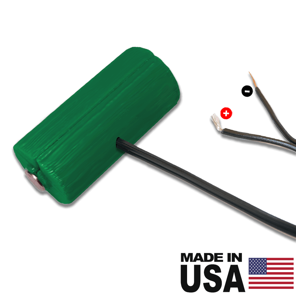CR123A Wired Battery Cell - "fake CR123A battery with wires" - Battery Eliminator Store - Battery Replacement, aa battery to ac power, aaa to ac power, dc power, battery to usb, 9 volt battery to ac power, ac power adapter, 2 aa to ac power, 4 aa to ac power, 3 aaa to ac power, 9v to ac power, ac power supply adapter, cr123a, dummy cell, active cell, battery eliminator, replace battery, eliminate battery, remove battery, convert aa to ac power, 6 aa battery, 2 aa battery, 4 aa battery, 9 volt ac, 120v batte