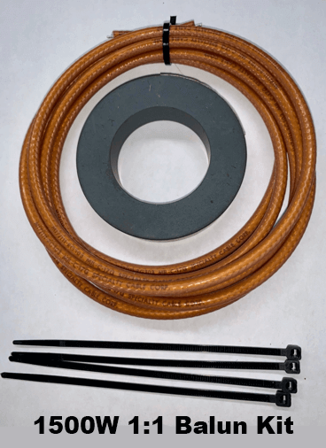 1:1 1500 W Balun Kit