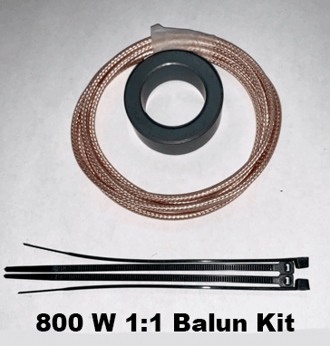 1:1 800 W Balun Kit