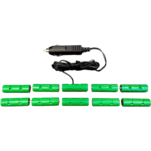 AA Eliminator 10 Cells - 12 Volt DC Powered-AA Battery Eliminators-Battery Eliminator Store-BE-10AA-12VDC-aa battery replacement, aa to ac power, aa to dc power, plug in battery, plug in aa battery, rechargeable aa battery, ac battery aa, power battery, aa to usb power, usb aa battery, aa to dc power, 4 aa battery eliminator, battery substitute