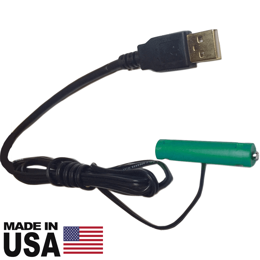 1 AAA Battery Eliminator - 1.5 Volts - USB Powered - Battery Eliminator Store - Battery Replacement, aa battery to ac power, aaa to ac power, dc power, battery to usb, 9 volt battery to ac power, ac power adapter, 2 aa to ac power, 4 aa to ac power, 3 aaa to ac power, 9v to ac power, ac power supply adapter, cr123a, dummy cell, active cell, battery eliminator, replace battery, eliminate battery, remove battery, convert aa to ac power, 6 aa battery, 2 aa battery, 4 aa battery, 9 volt ac, 120v bat