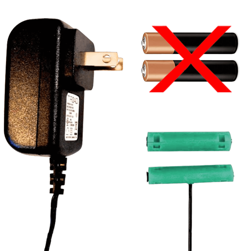 2 AAA Cells, 3VDC - AC Source - Battery Eliminator - Battery Replacement - Battery Eliminator Store - aa battery eliminator, battery eliminator store, 9 volt battery eliminator, d cell battery eliminator, 9v battery eliminator, aaa battery eliminator, usb battery eliminator, replace 4 aa batteries with ac adapter, d battery eliminator, dummy aa battery with leads, aa battery eliminator power adapter, 9 volt battery adapter