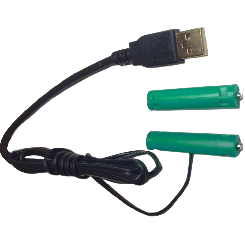 2 AAA Battery Eliminator - 3 Volts - USB Powered - Battery Eliminator Store - Battery Replacement, aa battery to ac power, aaa to ac power, dc power, battery to usb, 9 volt battery to ac power, ac power adapter, 2 aa to ac power, 4 aa to ac power, 3 aaa to ac power, 9v to ac power, ac power supply adapter, cr123a, dummy cell, active cell, battery eliminator, replace battery, eliminate battery, remove battery, convert aa to ac power, 6 aa battery, 2 aa battery, 4 aa battery, 9 volt ac, 120v batte