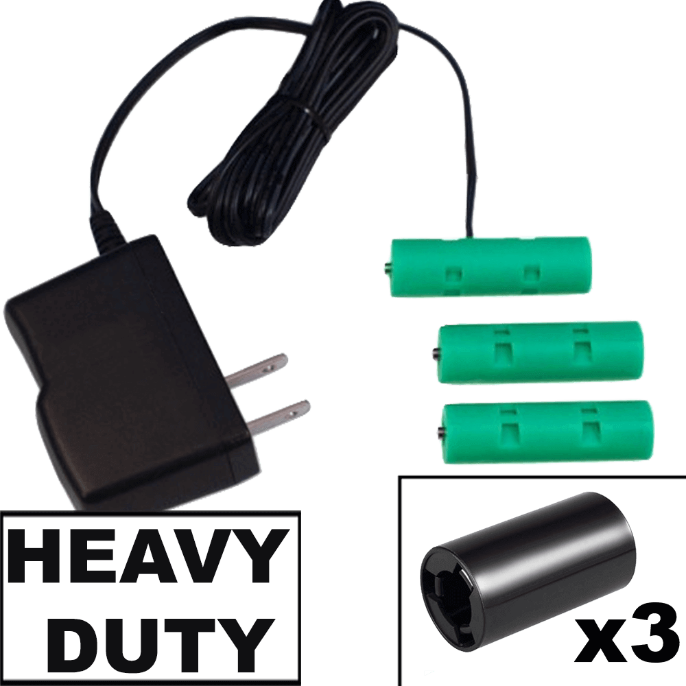 3 C or 3 AA Cells, 4.5VDC - AC Power Source - C/AA Eliminator - Battery Replacement - Battery Eliminator Store - aa battery eliminator, battery eliminator store, 9 volt battery eliminator, d cell battery eliminator, 9v battery eliminator, aaa battery eliminator, usb battery eliminator, replace 4 aa batteries with ac adapter, d battery eliminator, dummy aa battery with leads, aa battery eliminator power adapter, 9 volt battery adapter Edit alt text