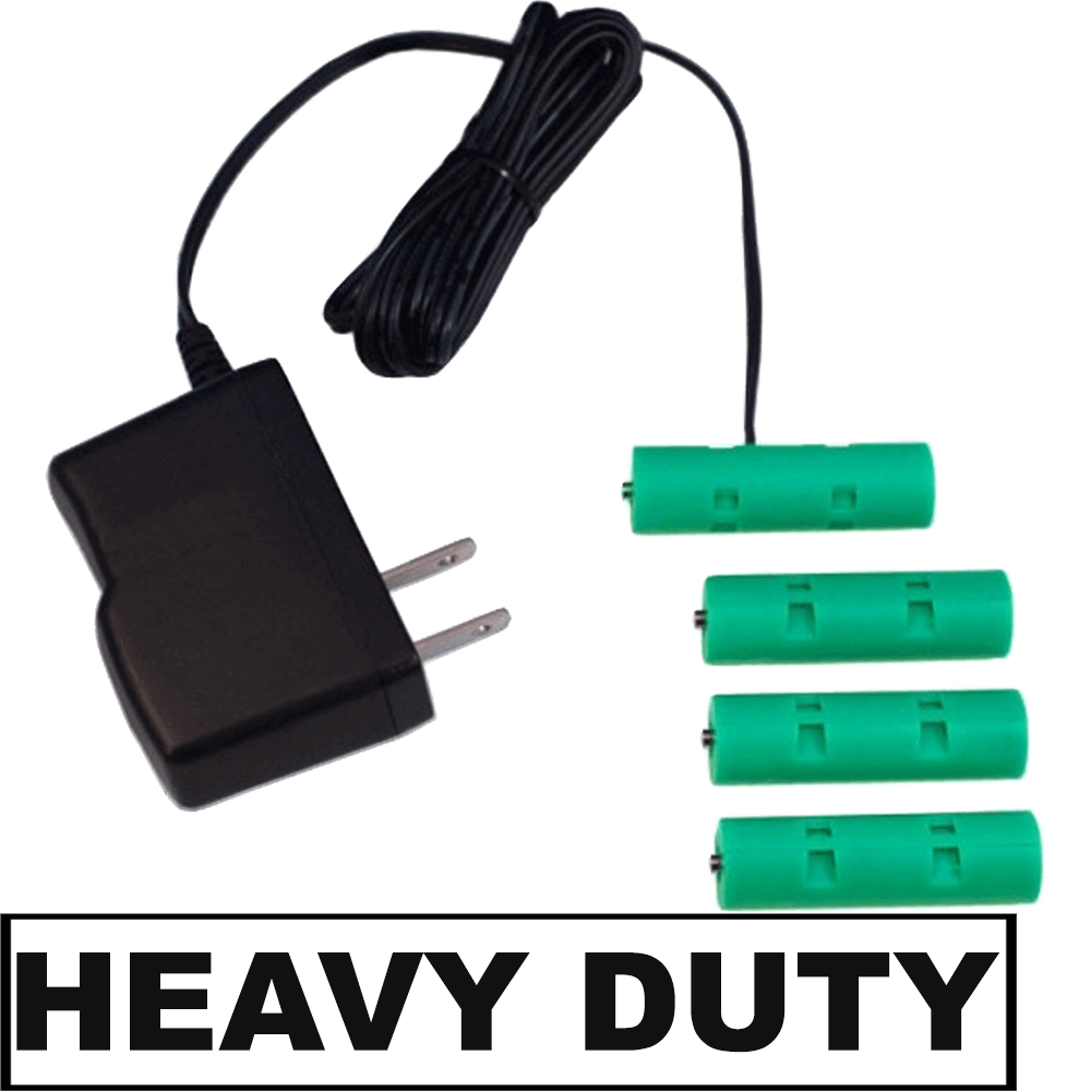 4 AA Battery Eliminator - Heavy Duty (3 Amps) 6 Volts - AC Powered-AA Battery Eliminators-Battery Eliminator Store-BE-4AA-AC-3A-aa battery replacement, aa to ac power, aa to dc power, plug in battery, plug in aa battery, rechargeable aa battery, ac battery aa, power battery, aa to usb power, usb aa battery, aa to dc power, 4 aa battery eliminator, battery substitute