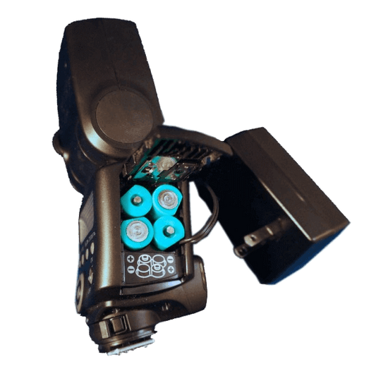 4 AA Cells, Speedlite Flash - AC Source - Battery Eliminator - Battery Replacement - Battery Eliminator Store - aa battery eliminator, battery eliminator store, 9 volt battery eliminator, d cell battery eliminator, 9v battery eliminator, aaa battery eliminator, usb battery eliminator, replace 4 aa batteries with ac adapter, d battery eliminator, dummy aa battery with leads, aa battery eliminator power adapter, 9 volt battery adapter