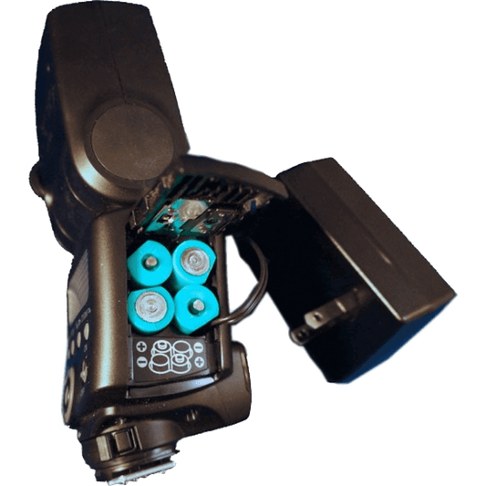 4 AA Battery Eliminator, Speedlight Photography Flash - AC Powered (worldwide compatible)-AA Battery Eliminators-Battery Eliminator Store-BE-4AA-AC-SLF-INTL-aa battery replacement, aa to ac power, aa to dc power, plug in battery, plug in aa battery, rechargeable aa battery, ac battery aa, power battery, aa to usb power, usb aa battery, aa to dc power, 4 aa battery eliminator, battery substitute