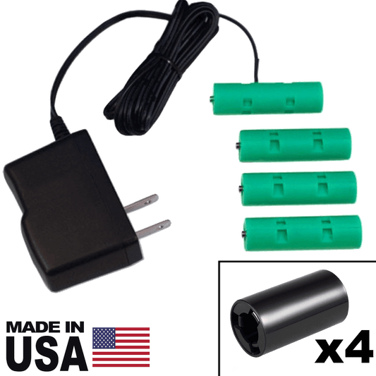 4 C or 4 AA Battery Eliminator - 6 Volts - AC Powered - Battery Eliminator Store - Battery Replacement, aa battery to ac power, aaa to ac power, dc power, battery to usb, 9 volt battery to ac power, ac power adapter, 2 aa to ac power, 4 aa to ac power, 3 aaa to ac power, 9v to ac power, ac power supply adapter, cr123a, dummy cell, active cell, battery eliminator, replace battery, eliminate battery, remove battery, convert aa to ac power, 6 aa battery, 2 aa battery, 4 aa battery, 9 volt ac, 120v