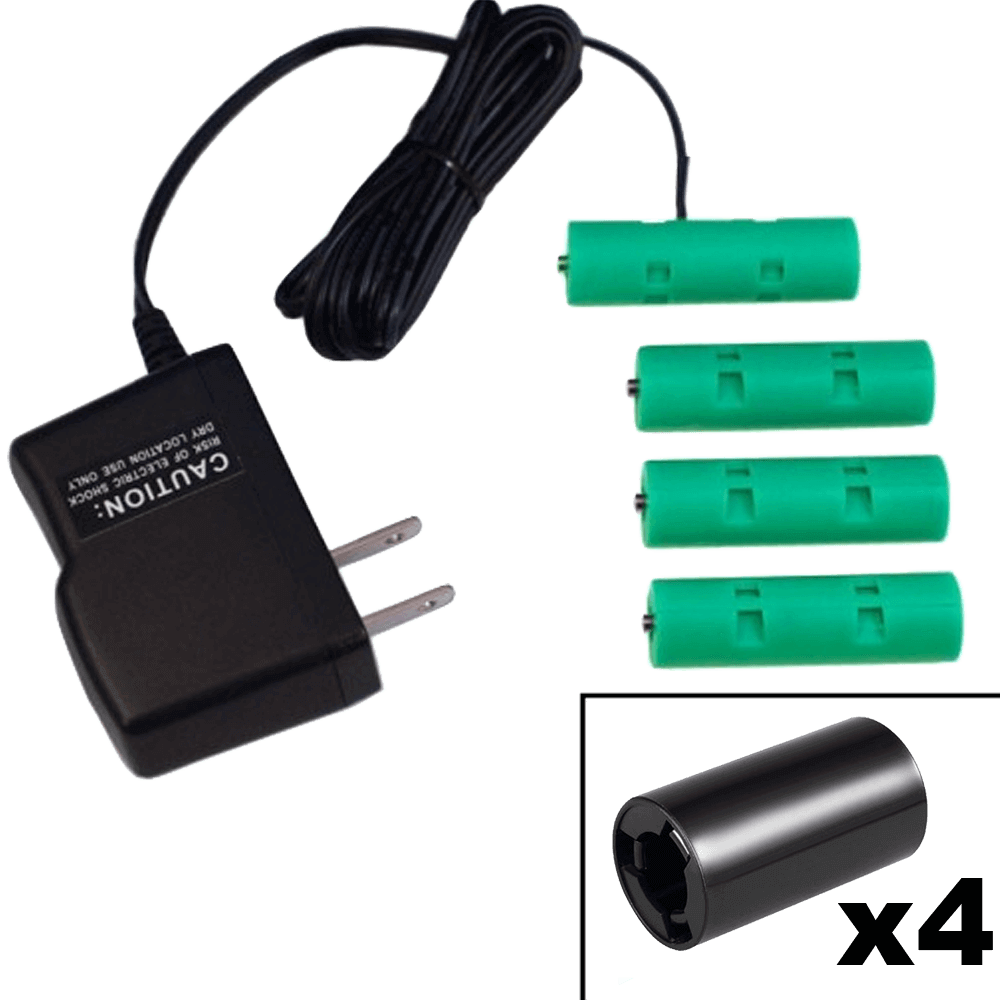 4 C or 4AA Cells, 6VDC - AC Power Source - C/AA Eliminator - Battery Replacement - Battery Eliminator Store - aa battery eliminator, battery eliminator store, 9 volt battery eliminator, d cell battery eliminator, 9v battery eliminator, aaa battery eliminator, usb battery eliminator, replace 4 aa batteries with ac adapter, d battery eliminator, dummy aa battery with leads, aa battery eliminator power adapter, 9 volt battery adapter