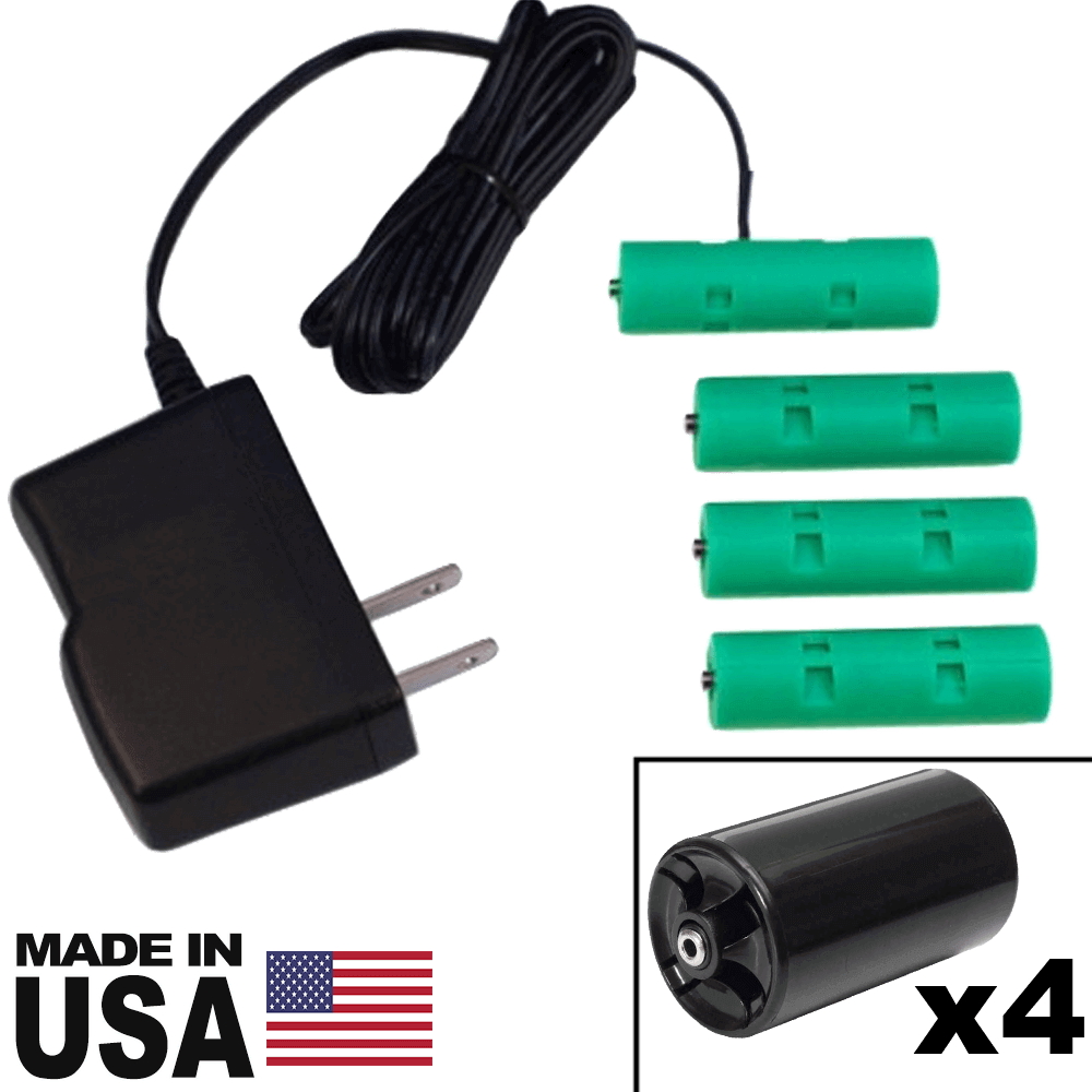 4 D or 4AA Battery Eliminator - 6 Volts - AC Powered - Battery Eliminator Store - Battery Replacement, aa battery to ac power, aaa to ac power, dc power, battery to usb, 9 volt battery to ac power, ac power adapter, 2 aa to ac power, 4 aa to ac power, 3 aaa to ac power, 9v to ac power, ac power supply adapter, cr123a, dummy cell, active cell, battery eliminator, replace battery, eliminate battery, remove battery, convert aa to ac power, 6 aa battery, 2 aa battery, 4 aa battery, 9 volt ac, 120v b