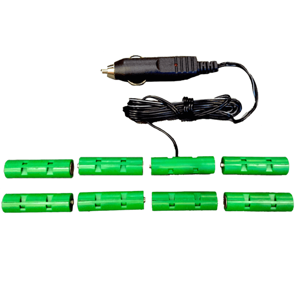 AA Eliminator 8 Cells - 12 Volt DC Source-AA Battery Eliminators-Battery Eliminator Store-BE-8AA-12VDC-aa battery replacement, aa to ac power, aa to dc power, plug in battery, plug in aa battery, rechargeable aa battery, ac battery aa, power battery, aa to usb power, usb aa battery, aa to dc power, 4 aa battery eliminator, battery substitute