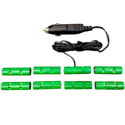 AA Eliminator 8 Cells - 12 Volt DC Source-AA Battery Eliminators-Battery Eliminator Store-BE-8AA-12VDC-aa battery replacement, aa to ac power, aa to dc power, plug in battery, plug in aa battery, rechargeable aa battery, ac battery aa, power battery, aa to usb power, usb aa battery, aa to dc power, 4 aa battery eliminator, battery substitute