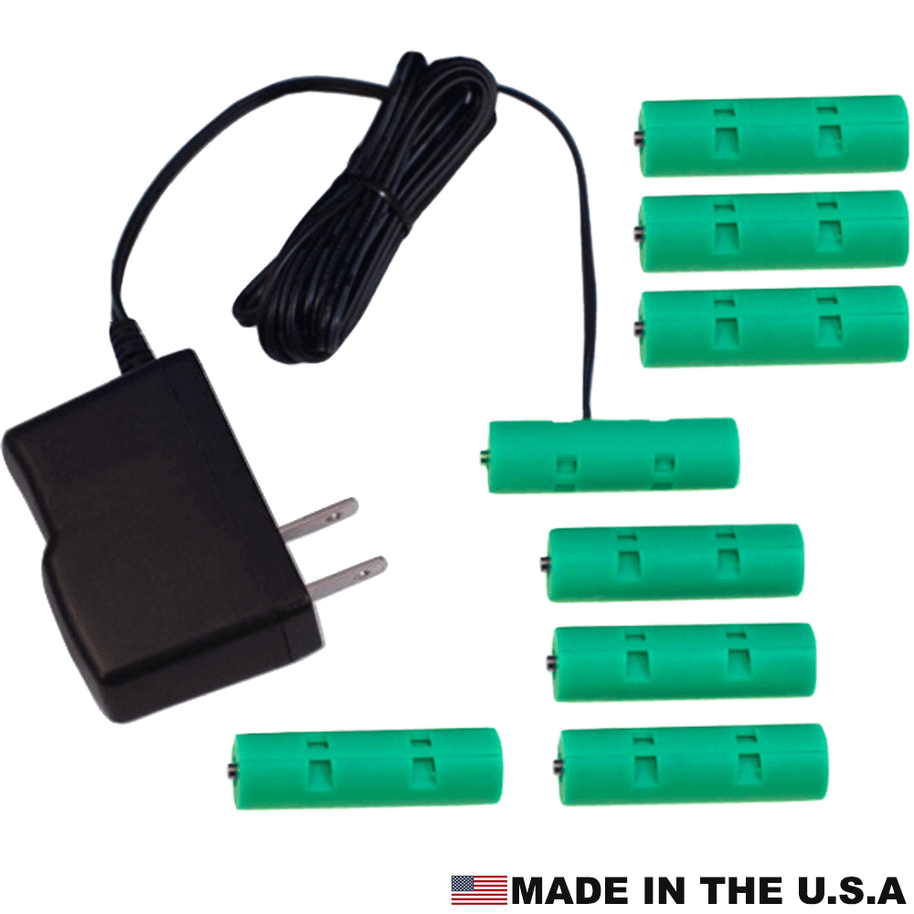 8 AA Battery Eliminator - 12 Volts - AC Powered-AA Battery Eliminators-Battery Eliminator Store-BE-8AA-AC-aa battery replacement, aa to ac power, aa to dc power, plug in battery, plug in aa battery, rechargeable aa battery, ac battery aa, power battery, aa to usb power, usb aa battery, aa to dc power, 4 aa battery eliminator, battery substitute