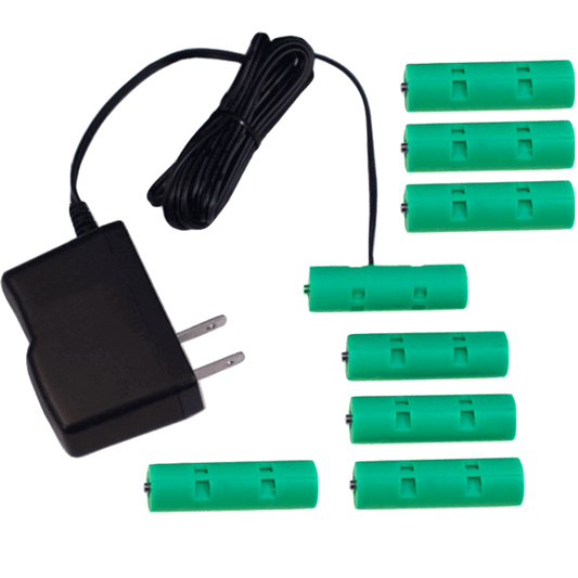8 AA Battery Eliminator - 12 Volts - AC Powered-AA Battery Eliminators-Battery Eliminator Store-BE-8AA-AC-aa battery replacement, aa to ac power, aa to dc power, plug in battery, plug in aa battery, rechargeable aa battery, ac battery aa, power battery, aa to usb power, usb aa battery, aa to dc power, 4 aa battery eliminator, battery substitute