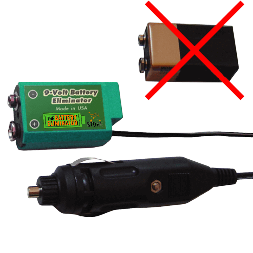 Battery Eliminator - 9 Volt Battery Replacement - USB Bus or