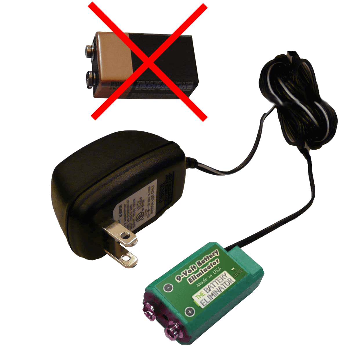 9 Volt Eliminator - Audio - AC Source - Battery Eliminator - Battery Replacement - Battery Eliminator Store - aa battery eliminator, battery eliminator store, 9 volt battery eliminator, d cell battery eliminator, 9v battery eliminator, aaa battery eliminator, usb battery eliminator, replace 4 aa batteries with ac adapter, d battery eliminator, dummy aa battery with leads, aa battery eliminator power adapter, 9 volt battery adapter