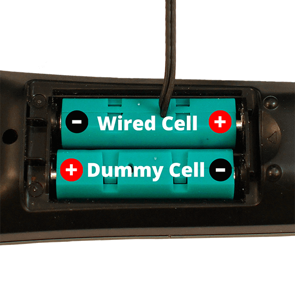 5 AA Battery Eliminator - 7.5 Volts - AC Powered - Battery Eliminator Store - Battery Replacement, aa battery to ac power, aaa to ac power, dc power, battery to usb, 9 volt battery to ac power, ac power adapter, 2 aa to ac power, 4 aa to ac power, 3 aaa to ac power, 9v to ac power, ac power supply adapter, cr123a, dummy cell, active cell, battery eliminator, replace battery, eliminate battery, remove battery, convert aa to ac power, 6 aa battery, 2 aa battery, 4 aa battery, 9 volt ac, 120v batte