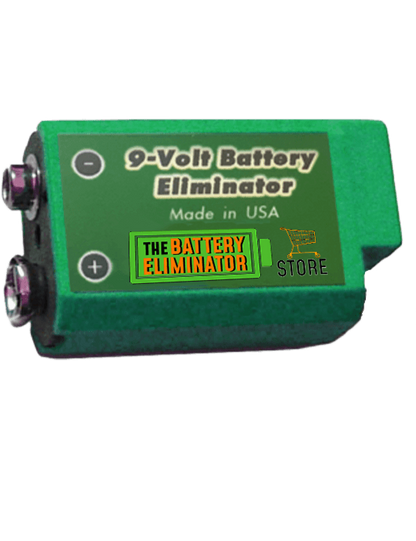 9 Volt Wired/Active Cell - (provides positive and negative terminal access) - Battery Eliminator Store - Battery Replacement, aa battery to ac power, aaa to ac power, dc power, battery to usb, 9 volt battery to ac power, ac power adapter, 2 aa to ac power, 4 aa to ac power, 3 aaa to ac power, 9v to ac power, ac power supply adapter, cr123a, dummy cell, active cell, battery eliminator, replace battery, eliminate battery, remove battery, convert aa to ac power, 6 aa battery, 2 aa battery, 4 aa bat