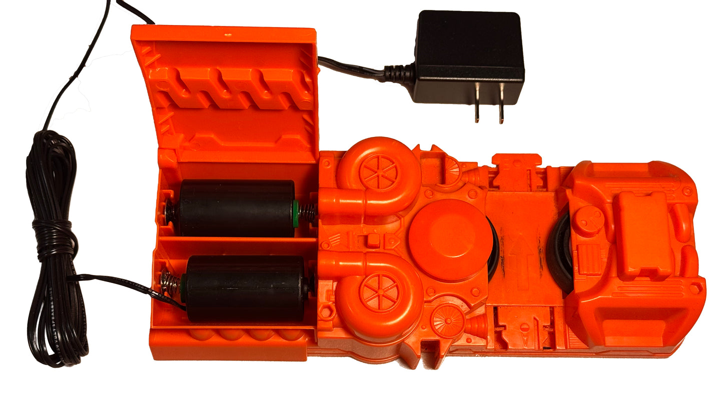 2 D Battery Eliminator Kit for Hot Wheels® Booster - AC Powered - Battery Eliminator Store - Battery Replacement, aa battery to ac power, aaa to ac power, dc power, battery to usb, 9 volt battery to ac power, ac power adapter, 2 aa to ac power, 4 aa to ac power, 3 aaa to ac power, 9v to ac power, ac power supply adapter, cr123a, dummy cell, active cell, battery eliminator, replace battery, eliminate battery, remove battery, convert aa to ac power, 6 aa battery, 2 aa battery, 4 aa battery, 9 volt ac, 120v ba