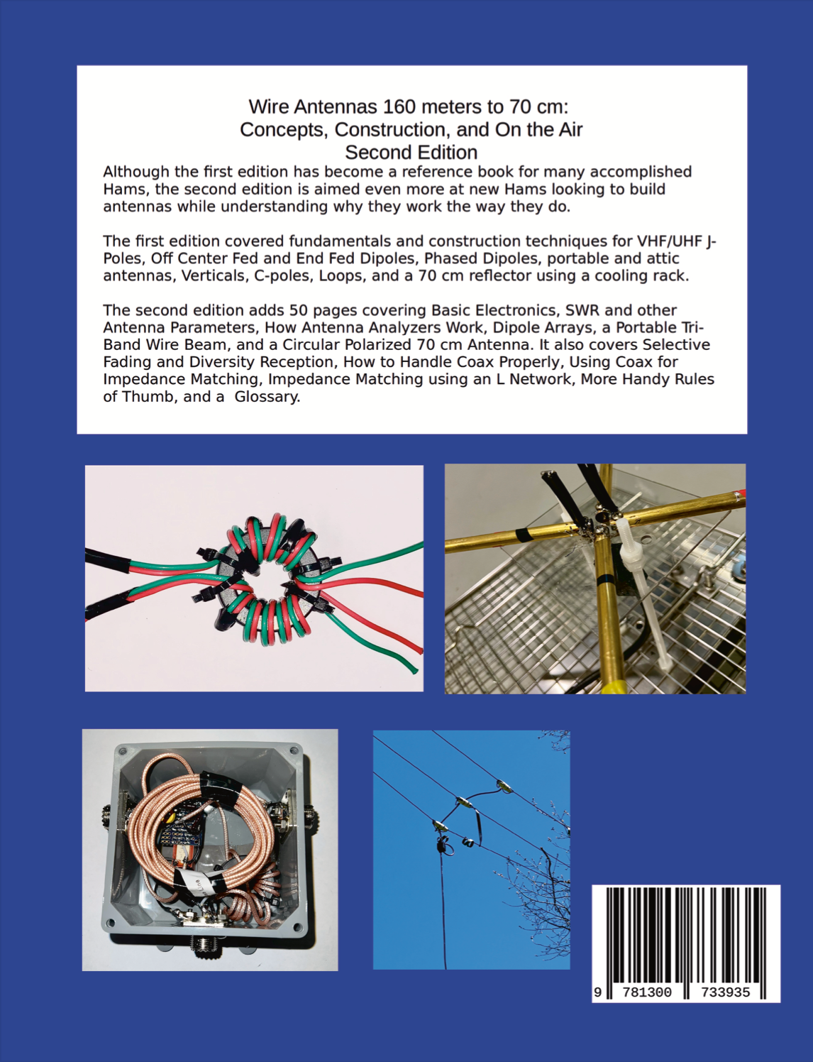 "Wire Antennas 160 meter to 70 cm: Concepts, Construction and On the Air - Second Edition"