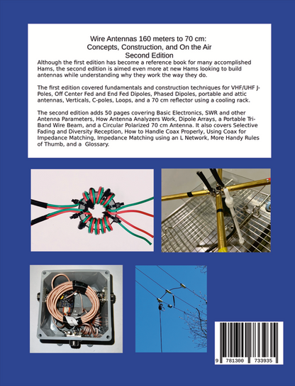 "Wire Antennas 160 meter to 70 cm: Concepts, Construction and On the Air - Second Edition"