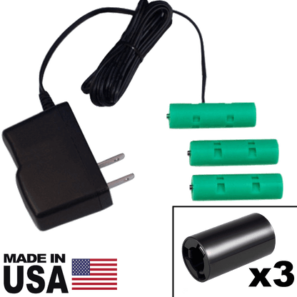 Battery Eliminator 3 C or 3 AA Battery Replacement AC Power
