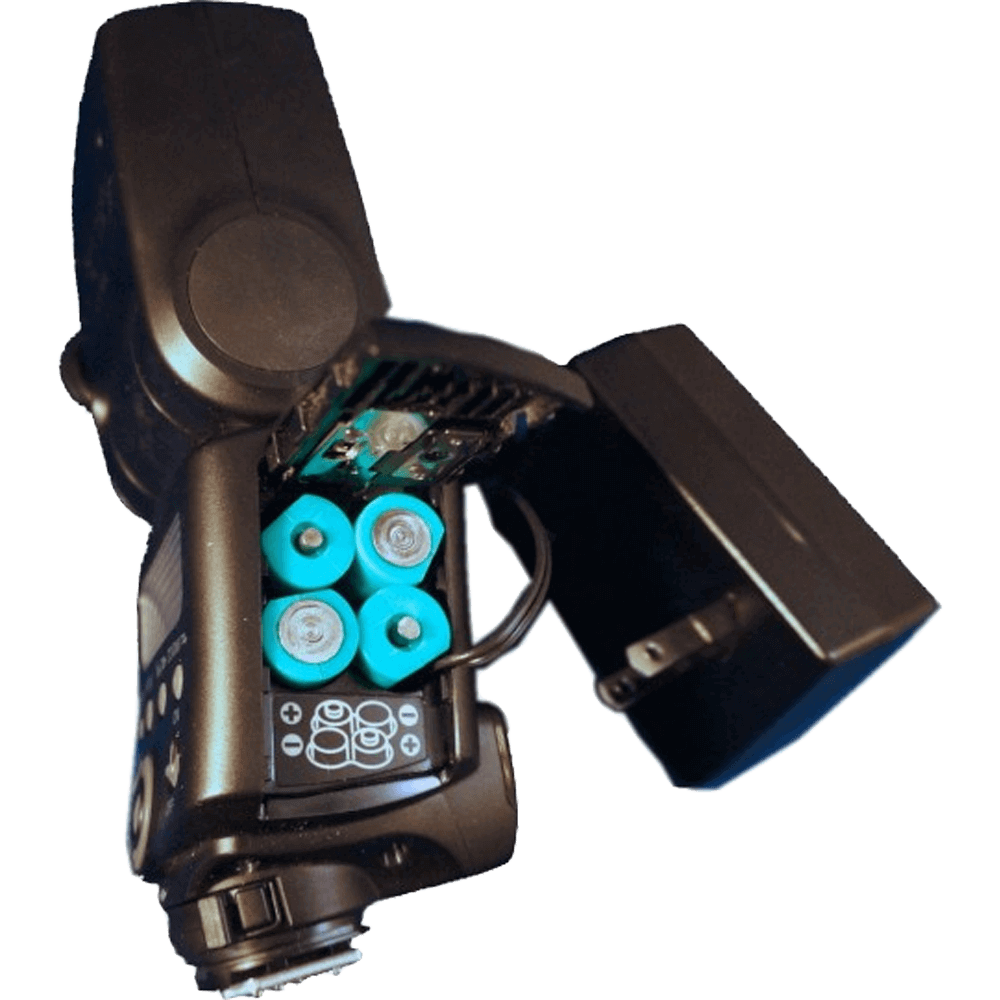 4 AA Battery Eliminator, Speedlight Photography Flash - AC Powered (worldwide compatible)-AA Battery Eliminators-Battery Eliminator Store-BE-4AA-AC-SLF-INTL-aa battery replacement, aa to ac power, aa to dc power, plug in battery, plug in aa battery, rechargeable aa battery, ac battery aa, power battery, aa to usb power, usb aa battery, aa to dc power, 4 aa battery eliminator, battery substitute