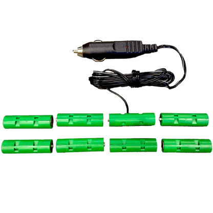 AA Eliminator 8 Cells - 12 Volt DC Source-AA Battery Eliminators-Battery Eliminator Store-BE-8AA-12VDC-aa battery replacement, aa to ac power, aa to dc power, plug in battery, plug in aa battery, rechargeable aa battery, ac battery aa, power battery, aa to usb power, usb aa battery, aa to dc power, 4 aa battery eliminator, battery substitute