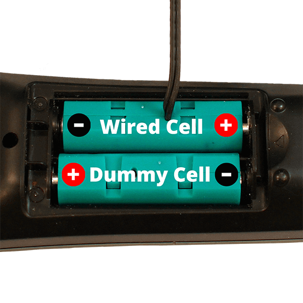 4 AA Battery Eliminator - 6 Volts - AC Powered - Battery Eliminator Store - Battery Replacement, aa battery to ac power, aaa to ac power, dc power, battery to usb, 9 volt battery to ac power, ac power adapter, 2 aa to ac power, 4 aa to ac power, 3 aaa to ac power, 9v to ac power, ac power supply adapter, cr123a, dummy cell, active cell, battery eliminator, replace battery, eliminate battery, remove battery, convert aa to ac power, 6 aa battery, 2 aa battery, 4 aa battery, 9 volt ac, 120v battery